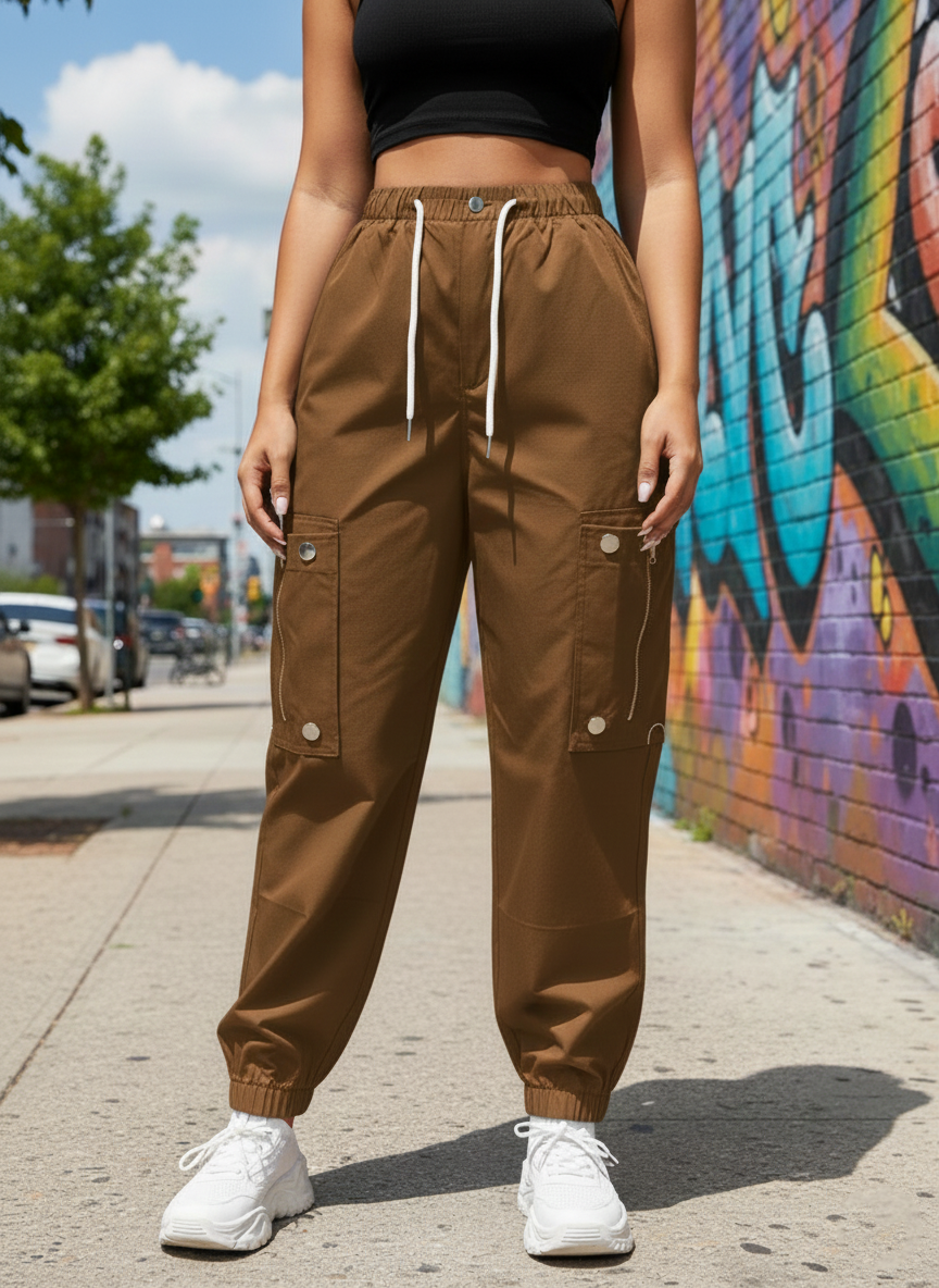 Zipper Cargo Pant