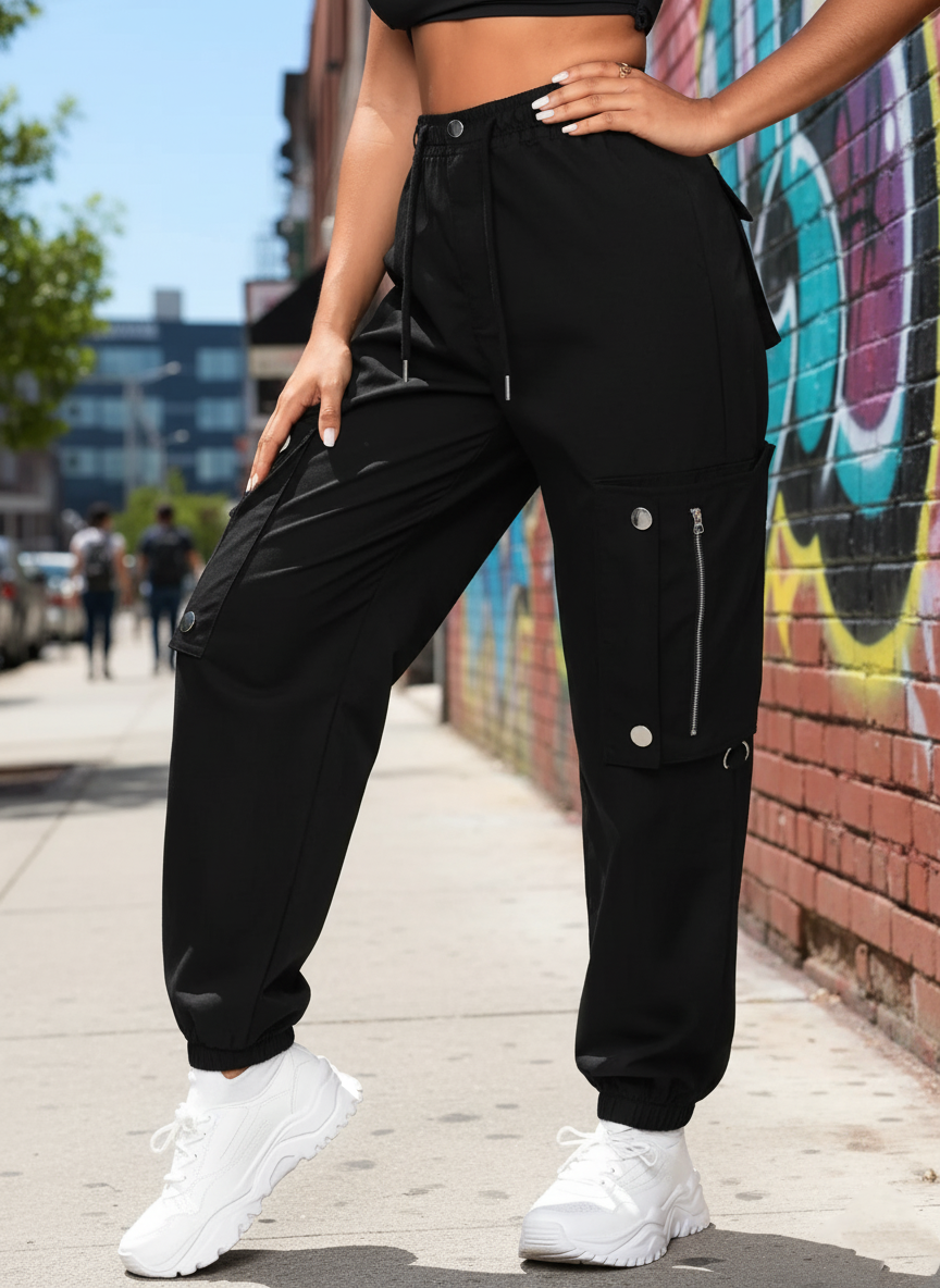 Zipper Cargo Pant