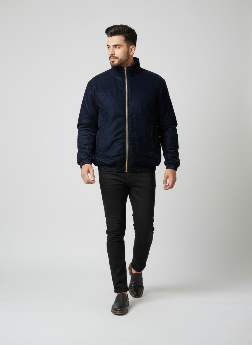 Classic Velvet Zip Jacket