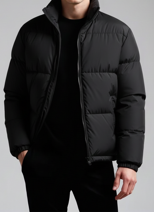 Collar Puffer Coat