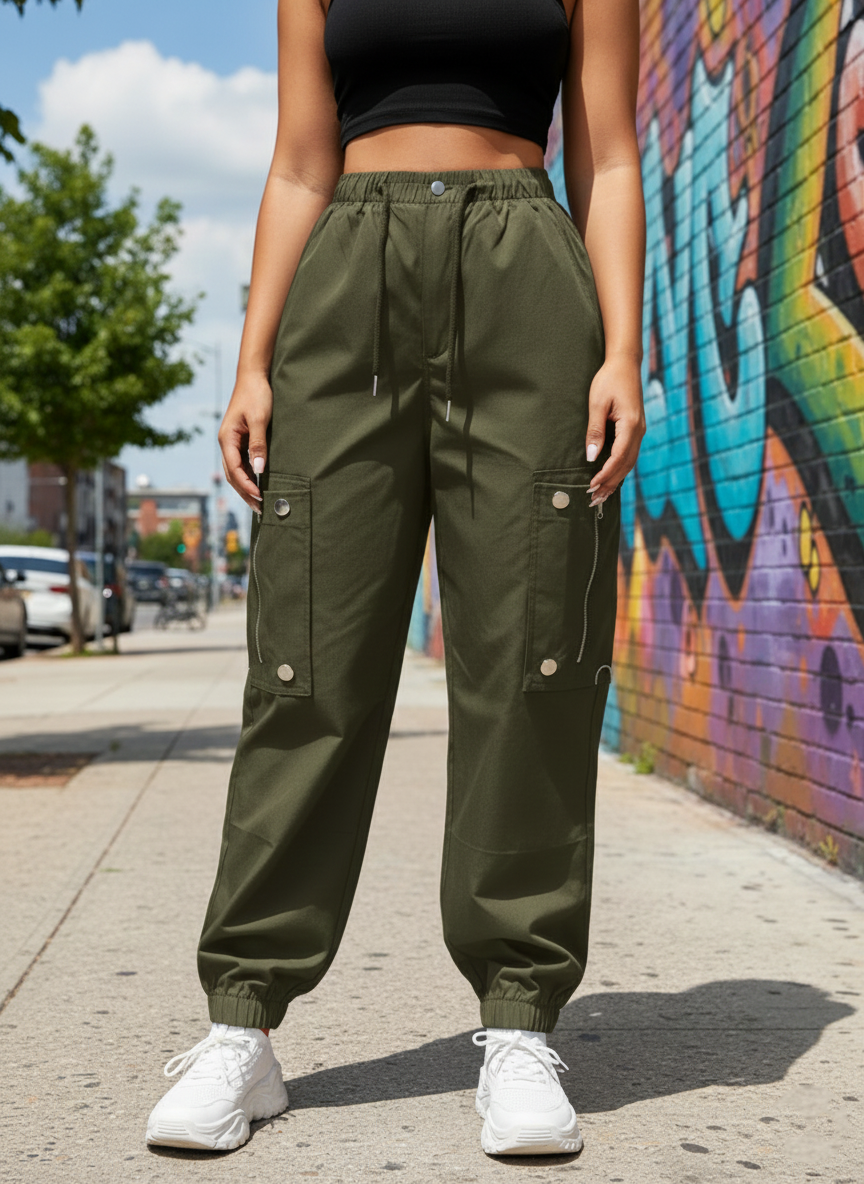 Zipper Cargo Pant